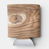 木目ノットホール缶又はボトル 缶クーラー (裏面)