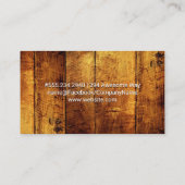 木目パネル | ファームイ素朴コン 名刺 (裏面)