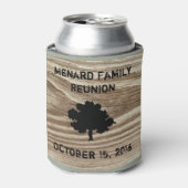木目パーソナライズされた缶クージーホルダー 缶クーラー (缶正面)