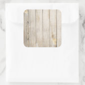 木目フェイクシール スクエアシール (バッグ)