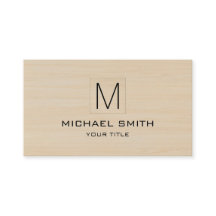 木目プロフェッショナルエレガントモノグラム#9