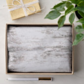 木目ホワイトカントリー素朴テクスチャの切り離し 薄葉紙 (ギフト)