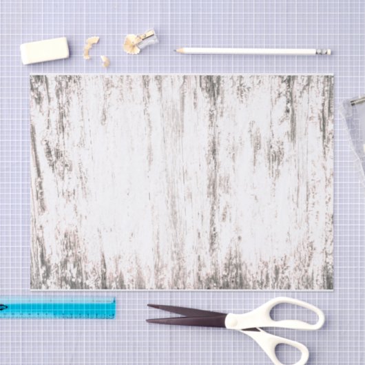 木目ホワイトカントリー素朴テクスチャの切り離し 薄葉紙 (クラフト)