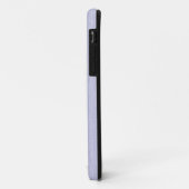 木目モノグラム付きラベンダーミスト Case-Mate iPhoneケース (裏面/左)