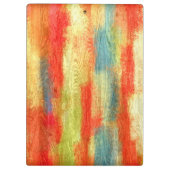 木目モノグラム クリップボード (裏面)