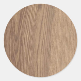 木目丸ステッカー ラウンドシール