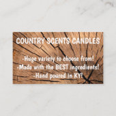 木目名刺2面木工 名刺 (正面)