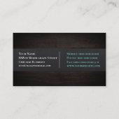 木目名刺 名刺 (裏面)