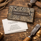 木目大工モダン木工職人 名刺