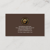 木目大工看板木工大工 名刺 (裏面)