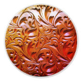 木目彫り セラミックノブ (正面)