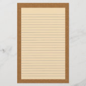 木目文房具 便箋 (正面)
