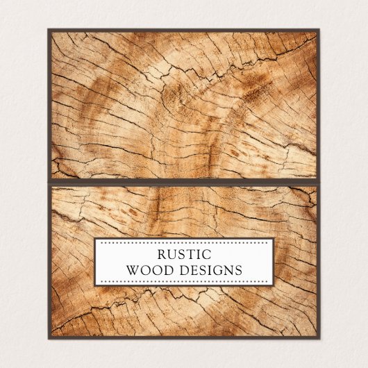 木目木工大工 名刺 (外部フラット)