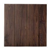 木目板の壁のテクスチャ タイル (正面)