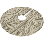 木目板オークワフランスのインバレルツリースカート ブラッシュドポリエステルツリースカート (アングル)