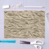 木目板プランクスティッシュペーパー 薄葉紙 (クラフト)