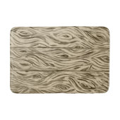 木目板プランナー風呂マット バスマット (正面)