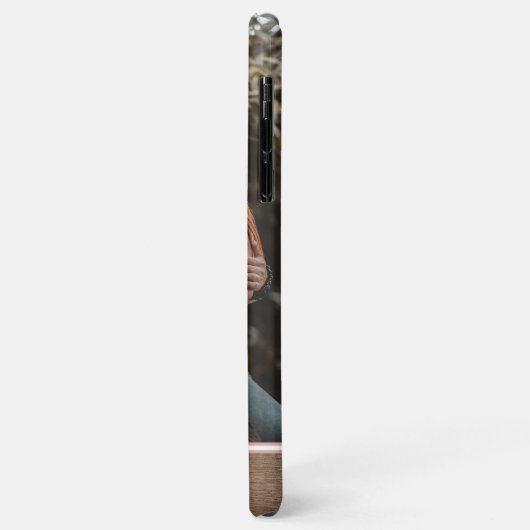 木目模様のハートが好き Case-Mate iPhoneケース (裏面/左)