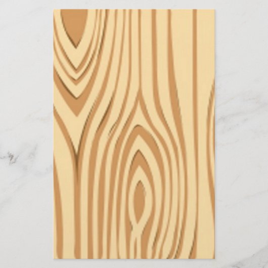 木目模様 便箋 (正面)