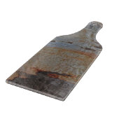 木目水平ストライプ樹皮写真自然 カッティングボード (角)