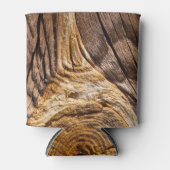 木目素朴クーラーボックス 缶クーラー (正面)