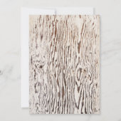 木目素朴サプライズ30th誕生日ディナー 招待状 (裏面)