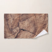 木目素朴テクスチャデザイン バスタオルセット (ハンドタオル)