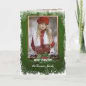 木目素朴柄の季節の挨拶 シーズンカード (正面)