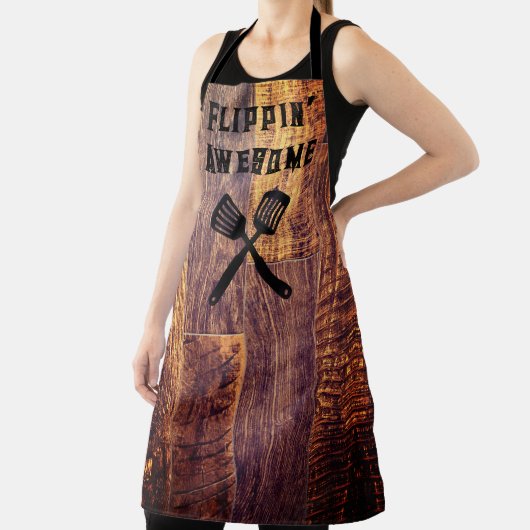 木目素朴模様 エプロン (インサイチュ)