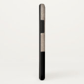 木目素朴2文字モノグラム Case-Mate iPhoneケース (裏面/右)