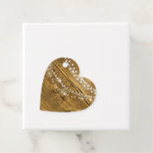 木目調とフェアリー ライトのカントリー ウェディング フェイバータグ (インサイチュ)