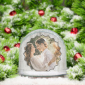 木目調の簡単テンプレートでオリジナル写真 (クリスマス)