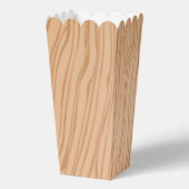 木目調ポップコーンファボリーボックスパーティーパック フェイバーボックス (裏面)