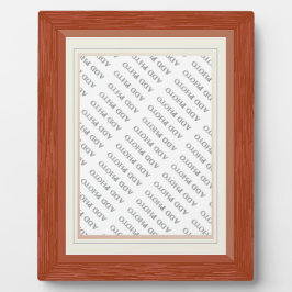 木目調マットフレーム フォトプレートを追加 フォトプラーク