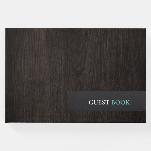 木目調 ゲストブック (正面)