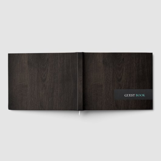 木目調 ゲストブック (全面)