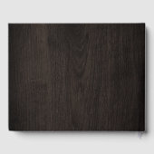 木目調 ゲストブック (裏面)