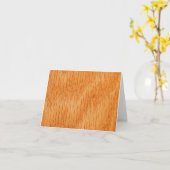 木目 – なめらかな竹カスタマイズ粒 カード (黄色い花)