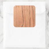 木目 スクエアシール (バッグ)