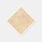 木目 スタンダードカクテルナプキン (角)