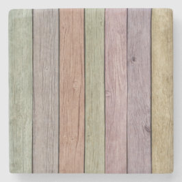 木目 ストーンコースター