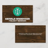 木目 |レンチツール 名刺 (正面/裏面)