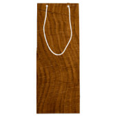 木目 ワインギフトバッグ (裏面)