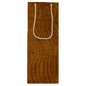 木目 ワインギフトバッグ (正面)