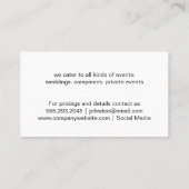 木目 名刺 (裏面)