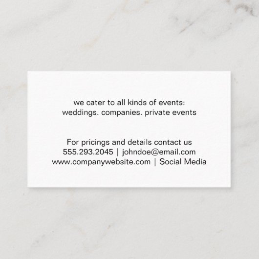 木目 名刺 (裏面)