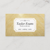 木目 名刺 (正面)