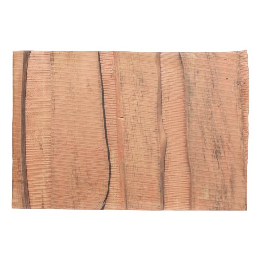 木目 枕カバー (裏面)