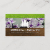 木目 | 花 | 樹木 名刺 (正面)