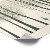 木立ホームウォールアートポスター ポスター (角)